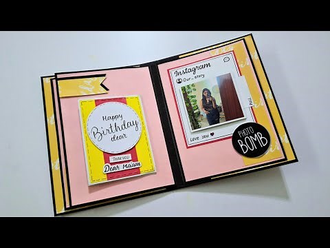 How to make scrapbook | scrapbook tutorial | scrapbook for friends