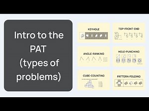 Intro to the 6 types of PAT problems (for new DAT students) | Perceptual Ability Test | DAT PAT