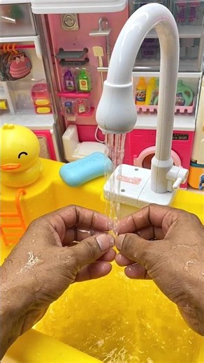 Satisfying with Unboxing & Review Miniature Kitchen Sink | ASMR Video no music #asmrroleplay