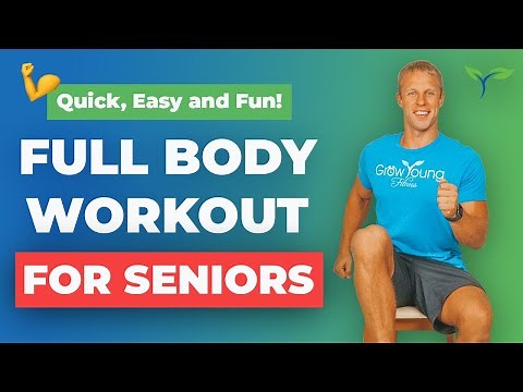Beginner Senior Exercise Routine - Gentle, Easy, Fun and Safe