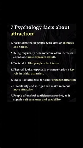 7 Shocking Psychology Facts About ATTRACTION That Will Blow Your Mind