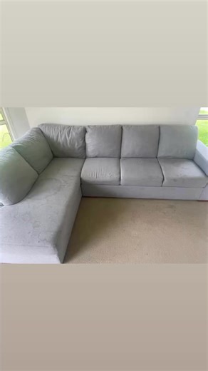 ✨ Upholstery Cleaning – Before & After! ✨ Swipe to see the difference! Our team brought this lounge back to life by removing stains, dirt buildup and refreshing the fabric for a cleaner, brighter finish. 🛋️ Deep Upholstery Clean ✔ Removes stains ✔ Eliminates odours ✔ Restores fabric freshness ✔ Safe for kids & pets If your couch is looking tired or stained, we can make it look new again! 📞 Message us today for a quick quote! | Cute Carpet Cleaning and Pest Control