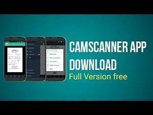 Download CamScanner Full Version: Powerfull Mobile Scanner