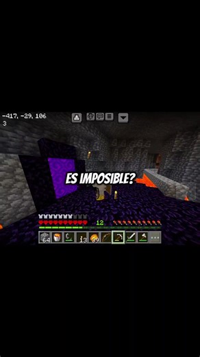 Al nether en harcord :D xd #humor #survival #minecraft #gaming #viral | minecraft