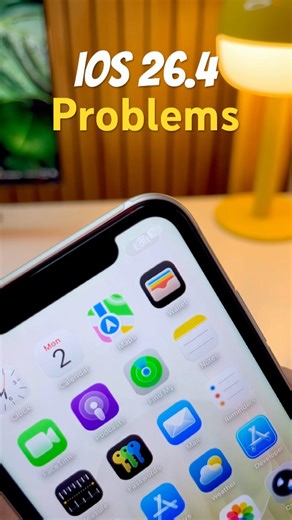 iOS 26.4 Problems #shorts #ios26