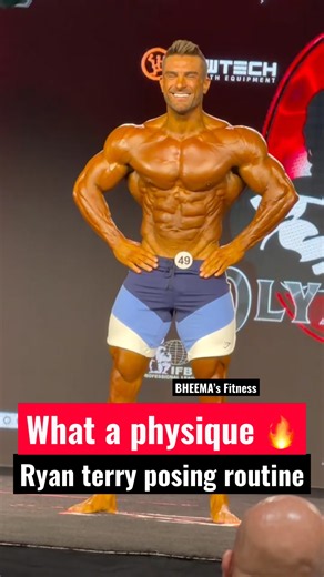 TEXTBOOK PERFECTION! 🇬🇧 Ryan Terry 2026 Olympia Posing Routine #bodybuilding