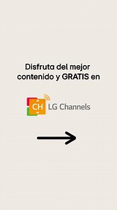 ¡Nuevo contenido para ti! 🌟 LG Channels tiene lo mejor en entretenimiento y noticias. ¡Accede a ellos desde tu TV LG! 📺 Descubre más: http://lge.ai/61810CaMF #LG #LGElectronics #LifesGood #LGChannels #TVLG | LG Global