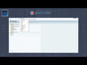 Activar códigos de transacción en el menú de SAP #transaccionessap #menusap #saps4hana #modulossap