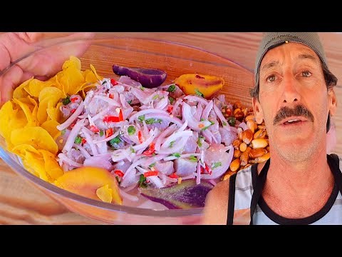 My old man prepared a CEVICHE for S/ 6.00