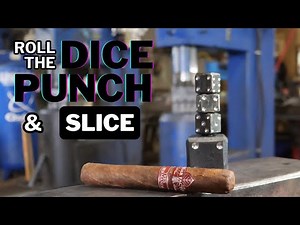 BLACKSMITHING- Crafting the ULTIMATE Cigar PUNCH…The Gamblers Edition!!!