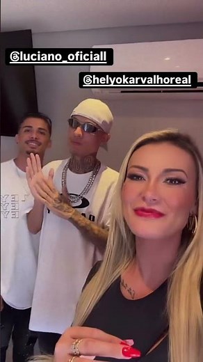 Andressa Urach grava cena 18+ fazendo papel de 'ativa' com Hélyo Karvalho