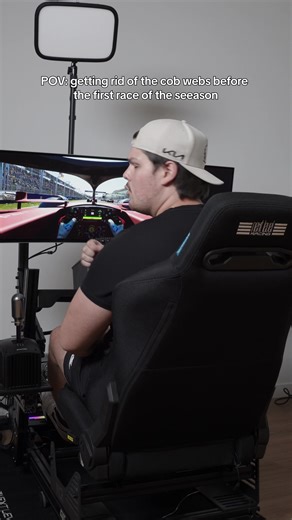 It’s not too late to start practicing for the AusGP 🏁🦘 GTElite Cockpit with ERS3 Hypercool