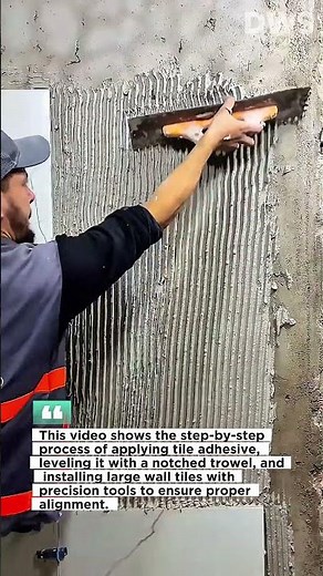 Perfect Wall Tile Installation – Pro Adhesive Technique!