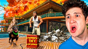 1.1M views · 24K reactions | EXPLOTO la CASA de FRANKLIN en GTA 5! ...