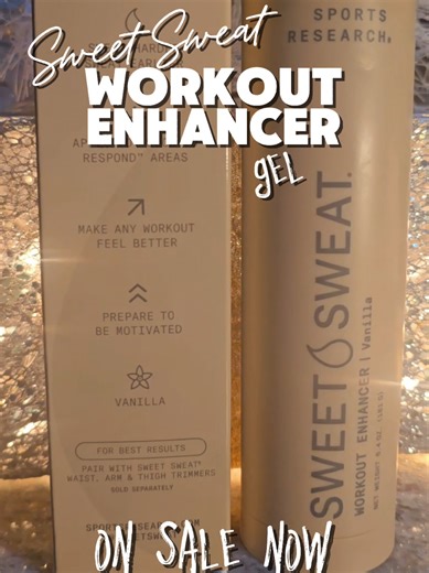 Sweet Sweat Workout Enhancer Gel by Sports Research - Achieve Fitness Goals Faster Stop letting sweat hinder your gains! This gel helps you break through plateaus. Sports Research's Sweat Enhancer Gel combines organic coconut oil with a thermo-enhancing formula to amplify your workouts. Wear it beneath waist trainers for max compression benefits, while the fresh scents keep you motivated. Tap the link to upgrade your training with this science-backed performance booster #sweetsweat #workoutenhan