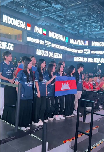 Let’s go Angkor Warriors🇰🇭🤩 #Rayco #MLBB #AngkorWarrior #IESF2025 #WEC25