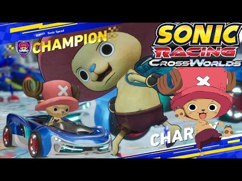Sonic Racing: CrossWorlds - Tony Tony Chopper Gameplay Showcase [MOD]