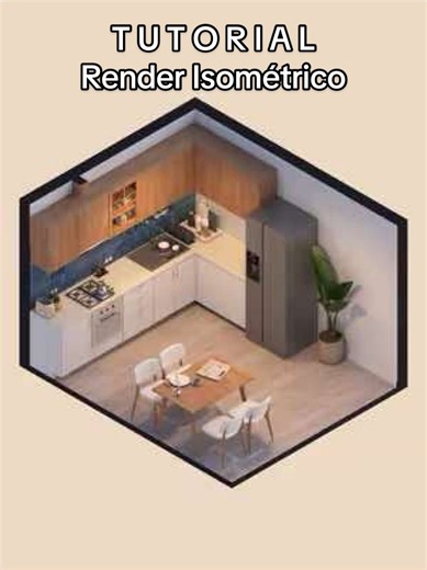 Te enseño a cómo configurar un Clipper para hacer renders isométricos para tus presentaciones :) #archviz #vray #render #fyp #architecturestudent