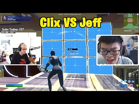 Clix VS Asian Jeff 1V1 TOXIC Boxfights!
