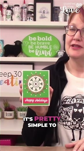Elena Anderson - DIY Holiday Card Easy Crafting Project!