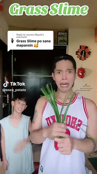 Grass Slime Story: DIY Slime Making ASMR Experience