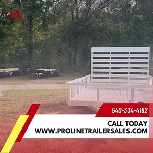 Step up your hauling game with our top-of-the-line stock and utility trailers. Durable and versatile. Call 540-334-4182 to learn more. | Pro-Line Trailers