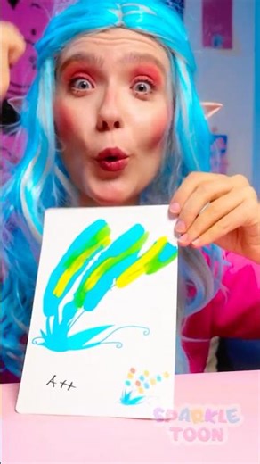 🌸 Let’s Make a Cute Paper Flower on a Stick! Fun DIY Time ✂️ #DIY #KidsLearning