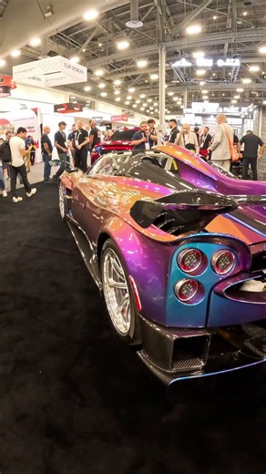The car everyone stopped to stare at #pagani #hypercar #sema2025