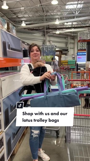 Eco-Friendly Lotus Trolley Bags for Sustainable Shopping