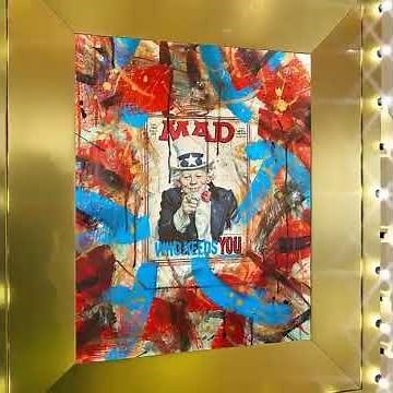 Mad Magazine 1969 artwork by Mark Lewis #artauction #history #artevent