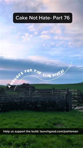 There’s a new mosque being built in the South Lakes! This Ramadan, The Joshie-Man and his dad wanted to do their bit by setting up a fundraising page to support this mosque that’s being built in the South Lakes. We have no prayer facilities for a 50 mile radius! Donate via: launchgood.com/joshieman or link in bio. Don’t let them stop us! @The Joshie-Man @Halal Beats