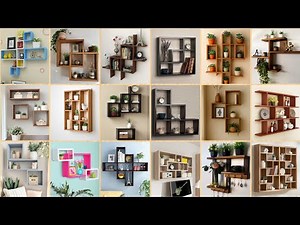 Latest Top 50 Wall Mounted Shelves Ideas 2026 || DIY Wooden Wall Shelves || Floating Wall Shelves