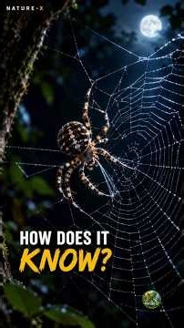 The Secret Inside of a Spider Web! #Spider#SpiderWeb#NatureDocumentary