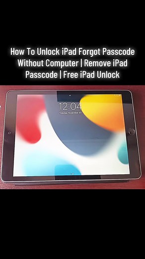 How To Unlock iPad Forgot Passcode Without Computer | Remove iPad Passcode | Free iPad Unlock.#ipad #howto #unlockpasscode #iphone #techsupport