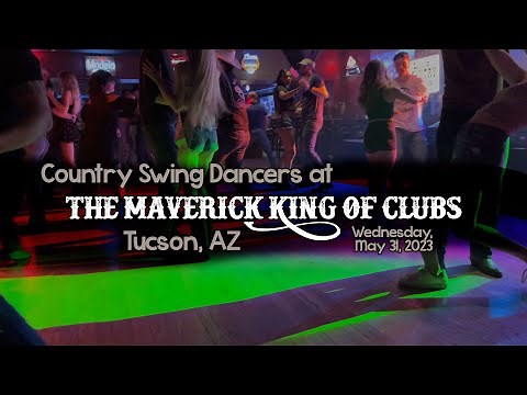 Country Swing Dancers at The Maverick King of Clubs, Tucson, Arizona
