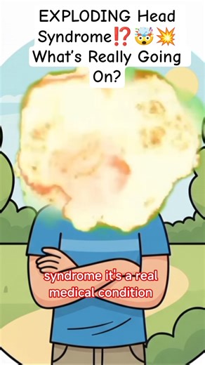 Exploding Head Syndrome ⁉️🤯💥 What’s Really Going On? #doctorswerve #medicalshorts #shorts