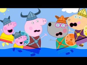 Peppa Pig English Episodes üéÉ Peppa Pig Becomes a Viking! | Peppa Pig Halloween Dress Up