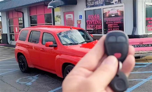 ❄️🥶Perfect cold weather option for your car...Compustar Remote Start installed and activated to work with the factory fobs on a 2011 Chevy HHR. Thank you, Harry, for being an amazing customer.🥶❄️ | Tina's Tinting