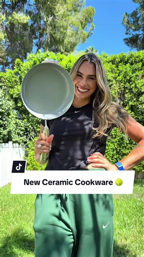 Ninja NeverQuit: If it can survive @Aryna Sabalenka’s serve, it can survive your stove. 🍳🎾 🔥 #NinjaNeverQuit #NinjaKitchen #NinjaCookware