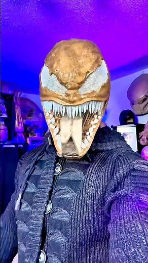 Cardboard Venom Mask #venom #marvel