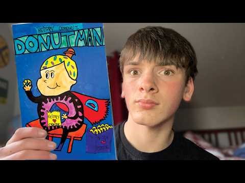 Explaining my comic books I made as a kid