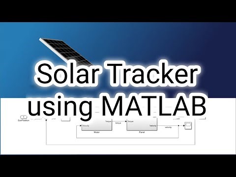 Solar Tracker | Mathematical Modelling using Matlab | Process Dynamics and Control |Elangovan369