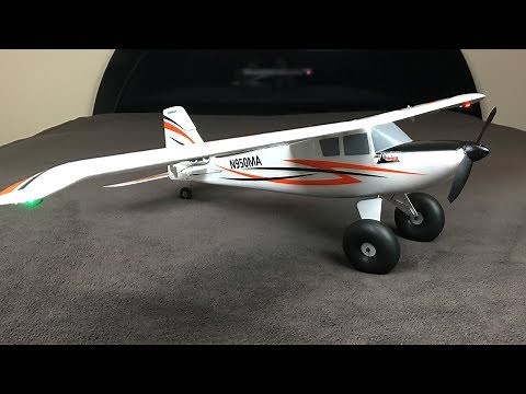E-Flite UMX Timber STOL RC Plane With AS3X Technology Unboxing