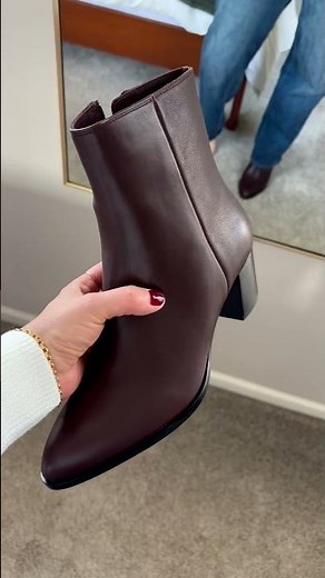 100% Italian Leather Boots For Fall