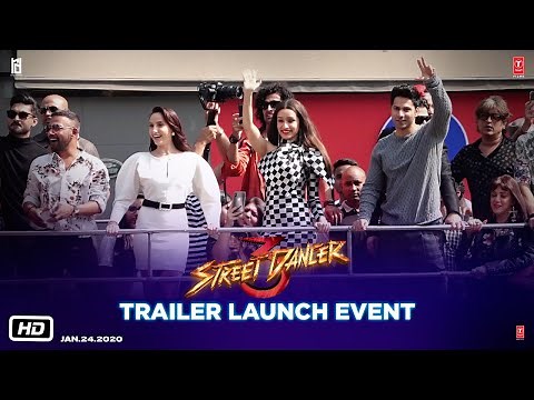 Trailer Launch: Street Dancer 3D | Varun D, Shraddha K,Prabhudeva, Nora F | Remo D | Bhushan K