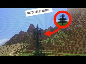 Easy Trick to Make Minecraft Spruce Trees look Way Better!