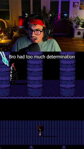 Bro Had Too Much DETERMINATION 💀#undertale
