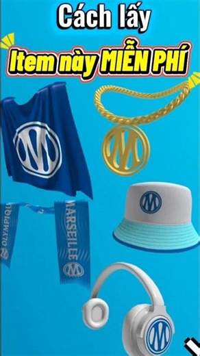 FREE UGC LIMITED - Cách Lấy item OM Gold Chain trong OM District Olympique de Marseille #hieuroblox