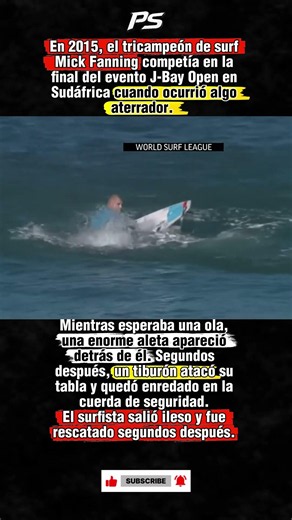 Mick Fanning es SORPRENDIDO. #shortsviral #sabiasque #datoscurisos #curiosidades#surf