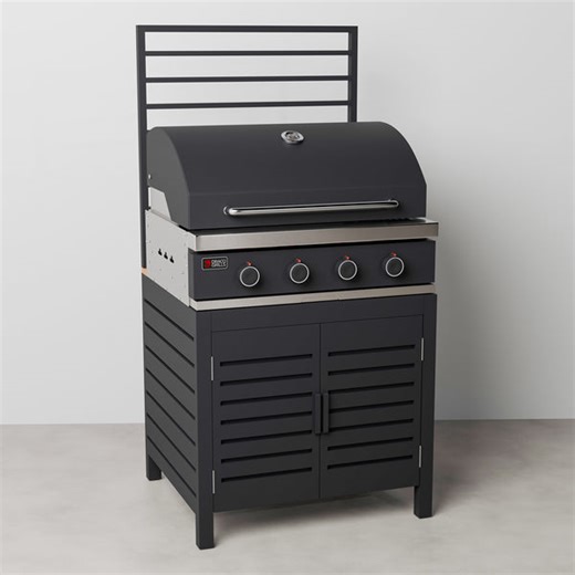 Draco Grills Scandic Aluminium Dark Grey Modular Outdoor Kitchens